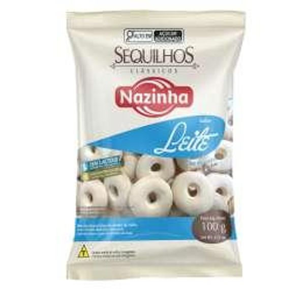 Hovedbilde Nazinha Sequilhos LEITE 100g